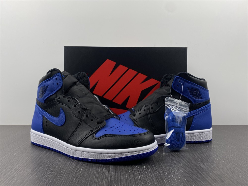 air jordan 1 aj1s royal 555088- 007