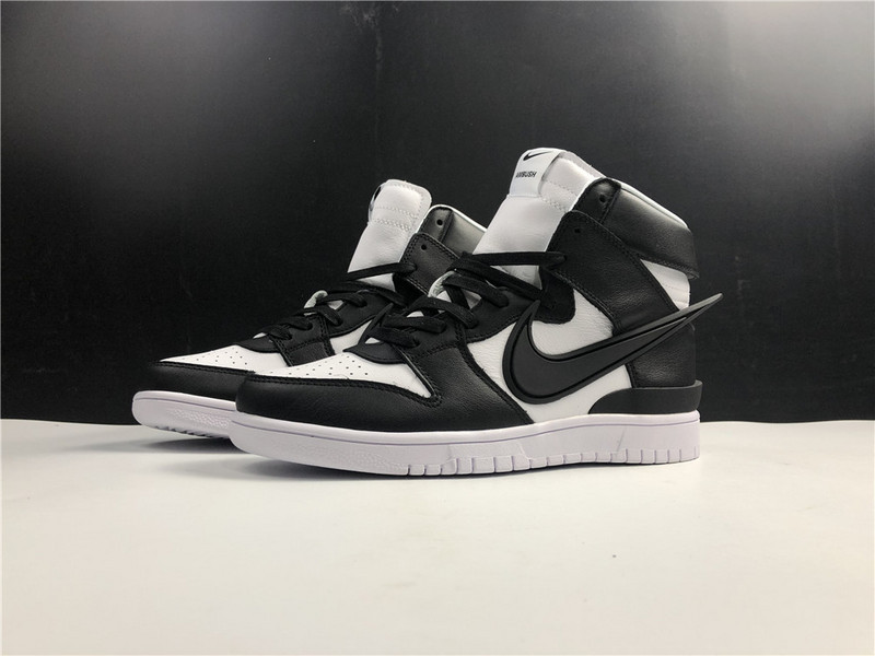 nike dunk high ambush black white - cu7544-001