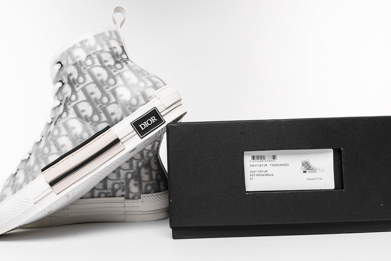 D*or b23 oblique high top sneaker t00853h063