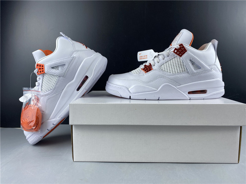 air jordan 4 “metallic orange” ct8527-118