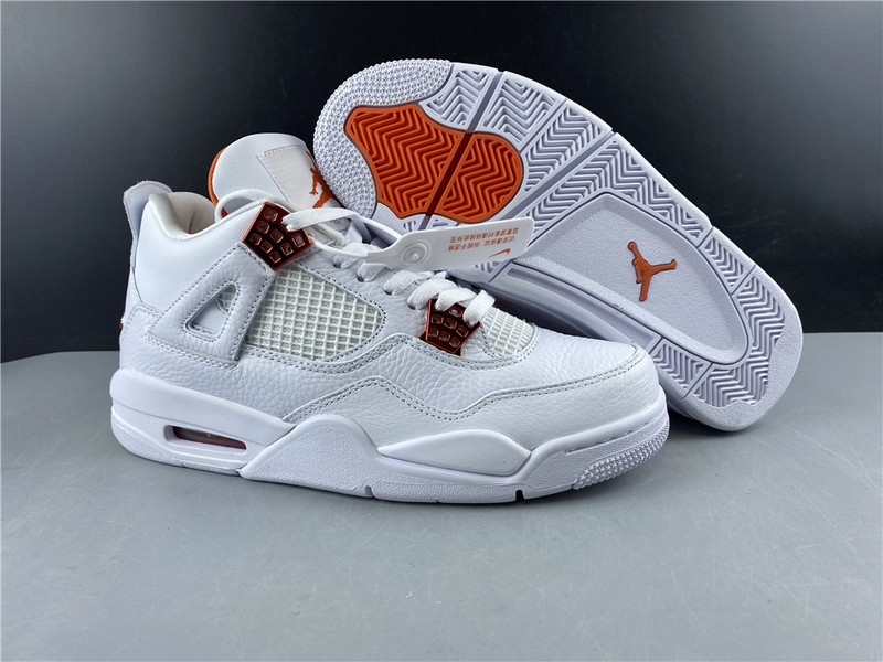air jordan 4 “metallic orange” ct8527-118