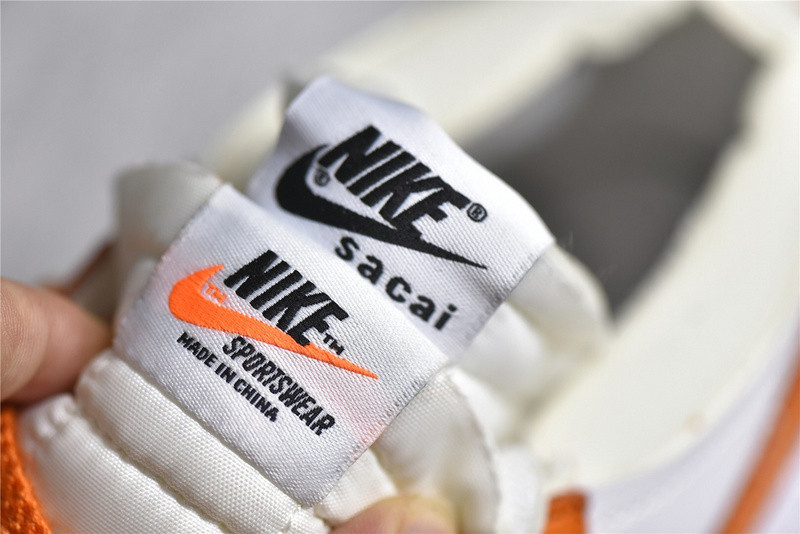nike blazer low sacai white magma orange - dd1877-100