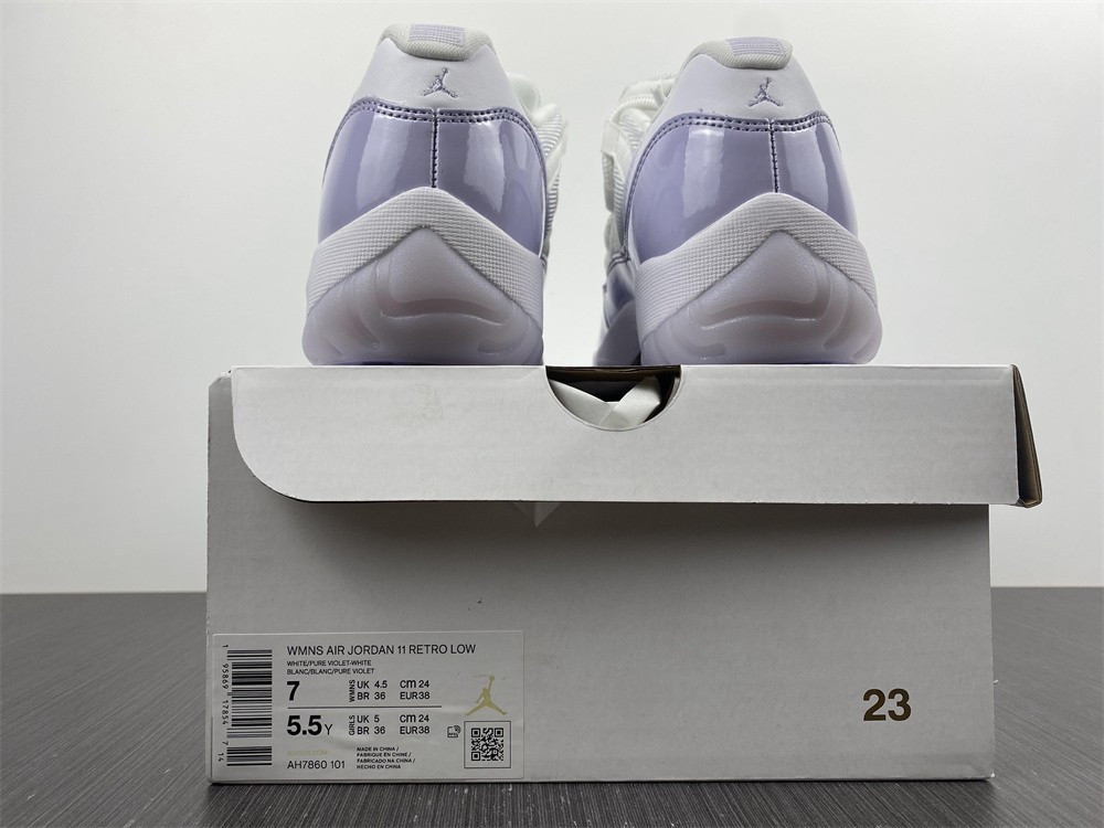 air jordan 11 low “pure violet” ah7860-101