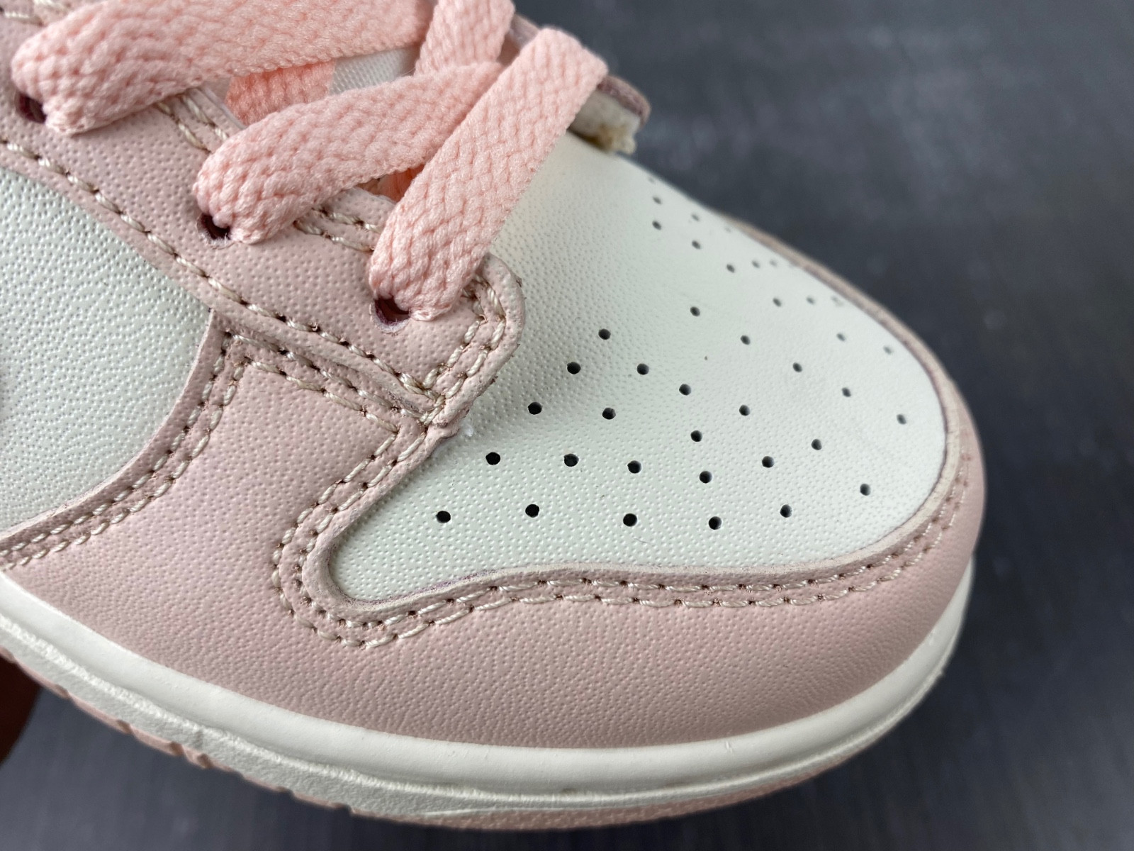 nike dunk low sp orange pearl (ps) kids