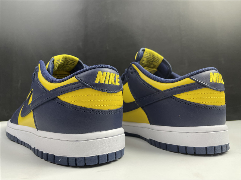 nike dunk low michigan dd1391-700