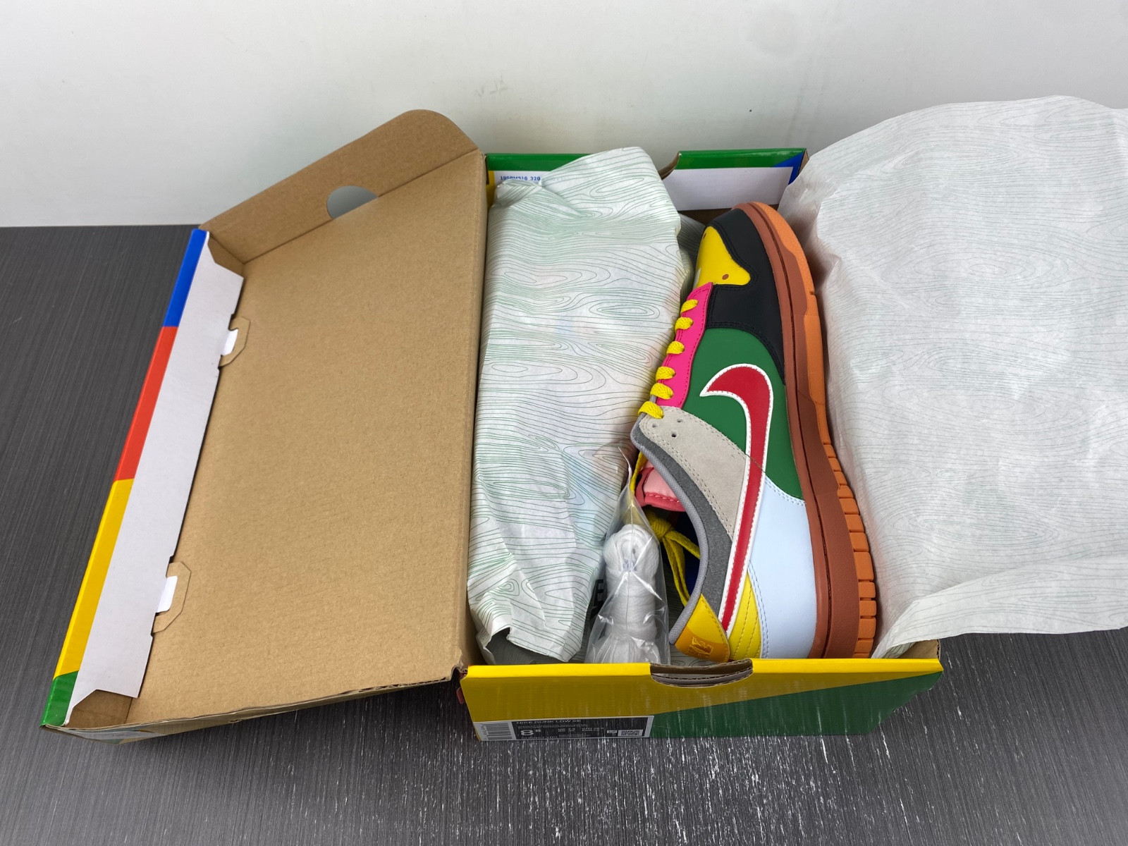 nike dunk low "what the S*per mario"