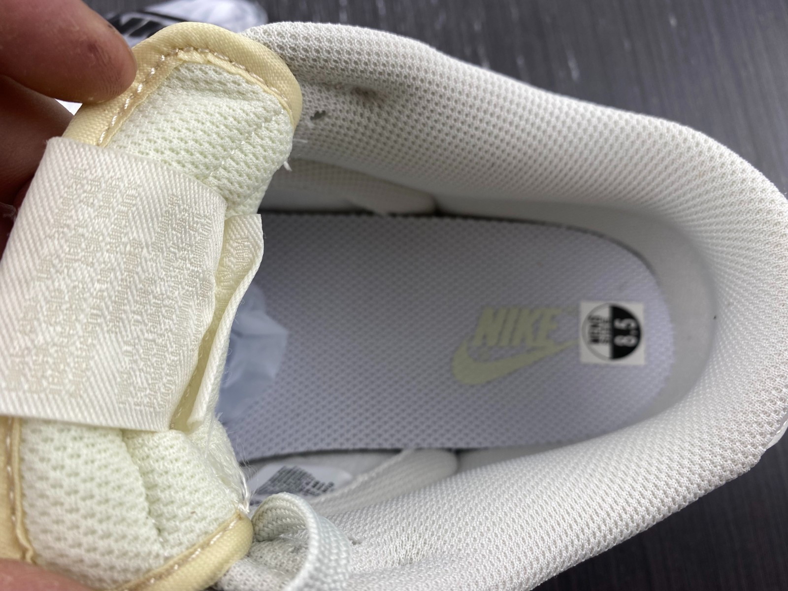 nike dunk low sail light bone (w) - dd1503-107