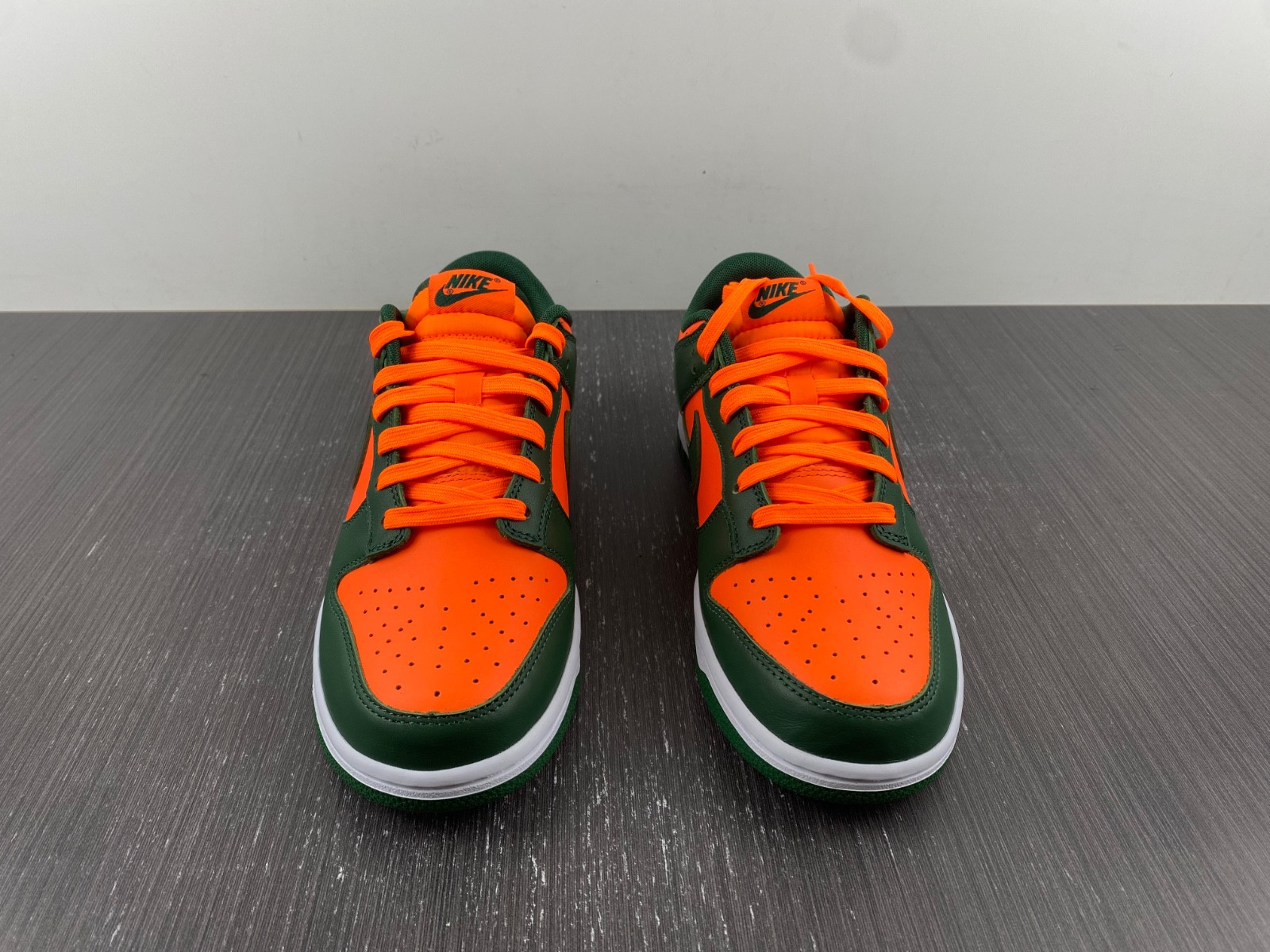 nike dunk low retro miami hurricanes - dd1391-300