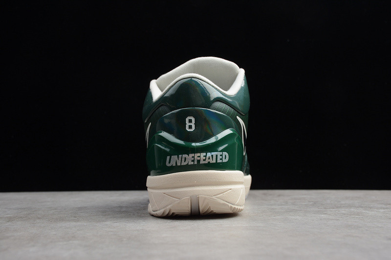 nike kobe 4 protro undefeated milwaukee bucks cq3869-301
