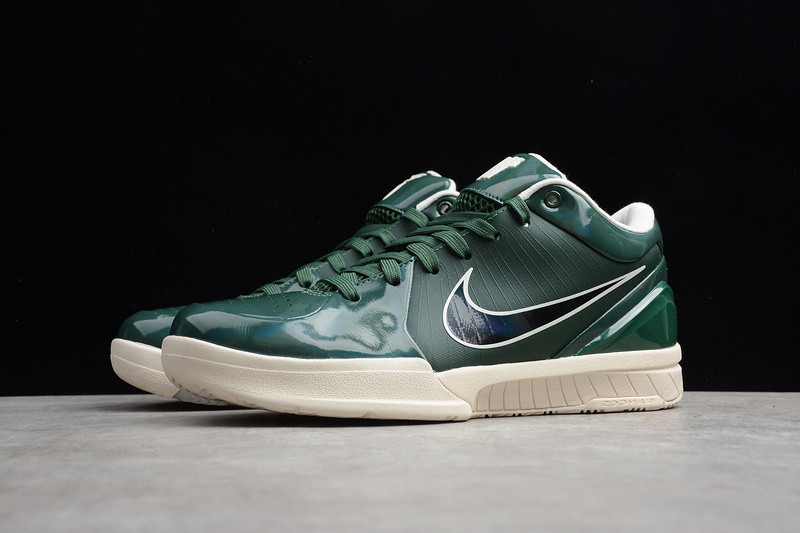 nike kobe 4 protro undefeated milwaukee bucks cq3869-301