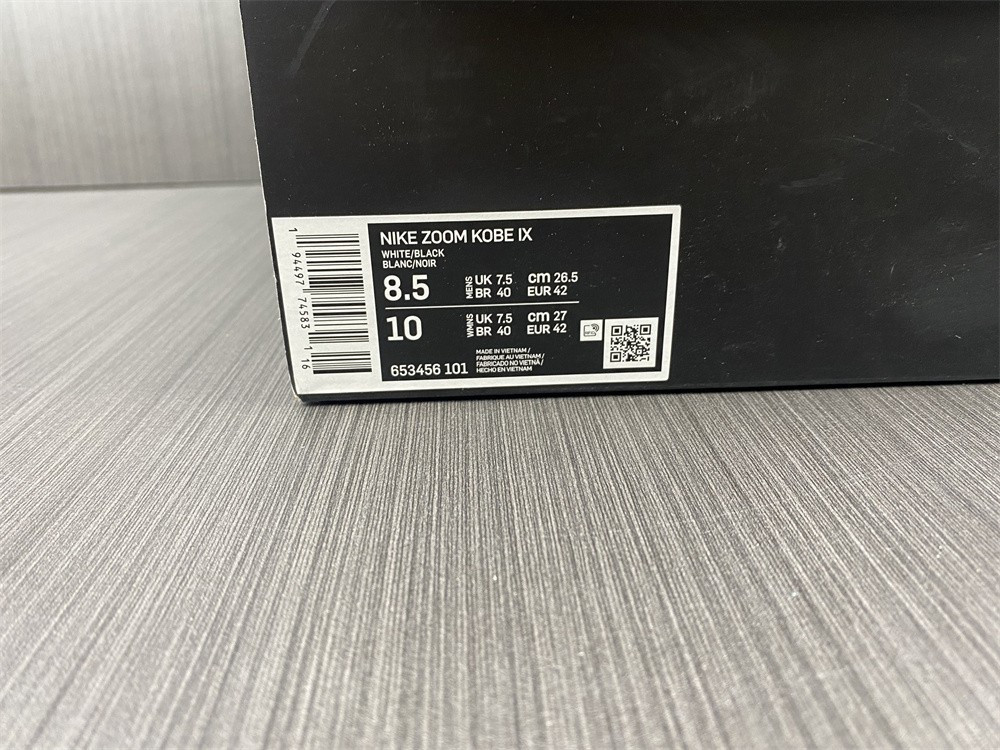 kobe 9 elite low xdr 