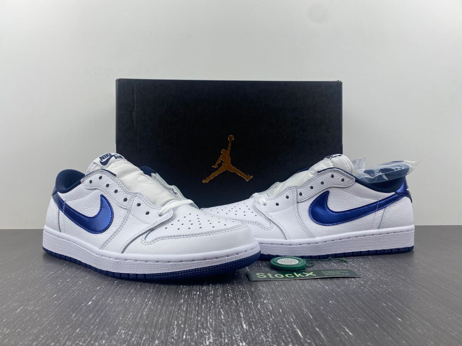 jordan 1 retro low metallic blue - 705329-106