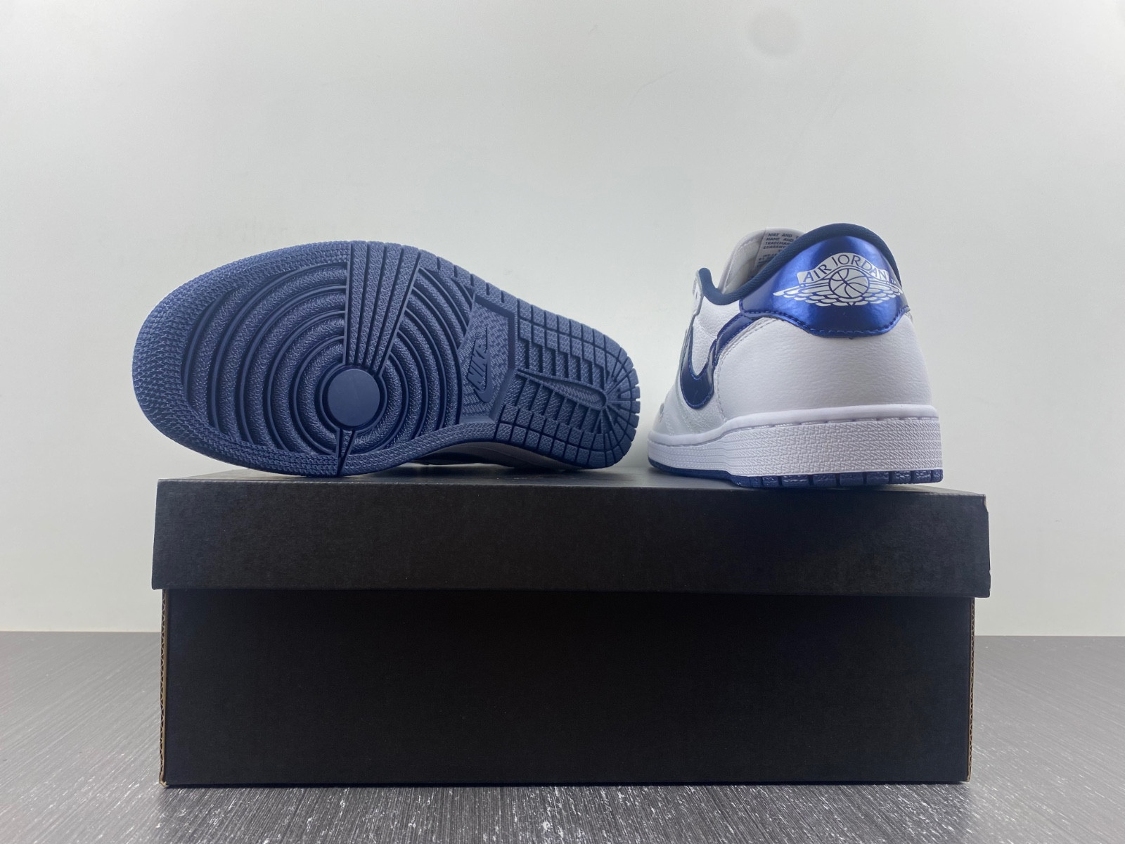 jordan 1 retro low metallic blue - 705329-106