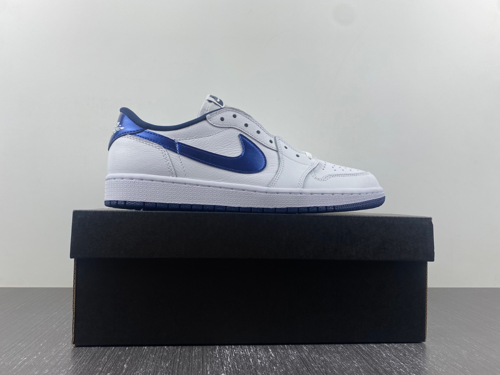 jordan 1 retro low metallic blue - 705329-106