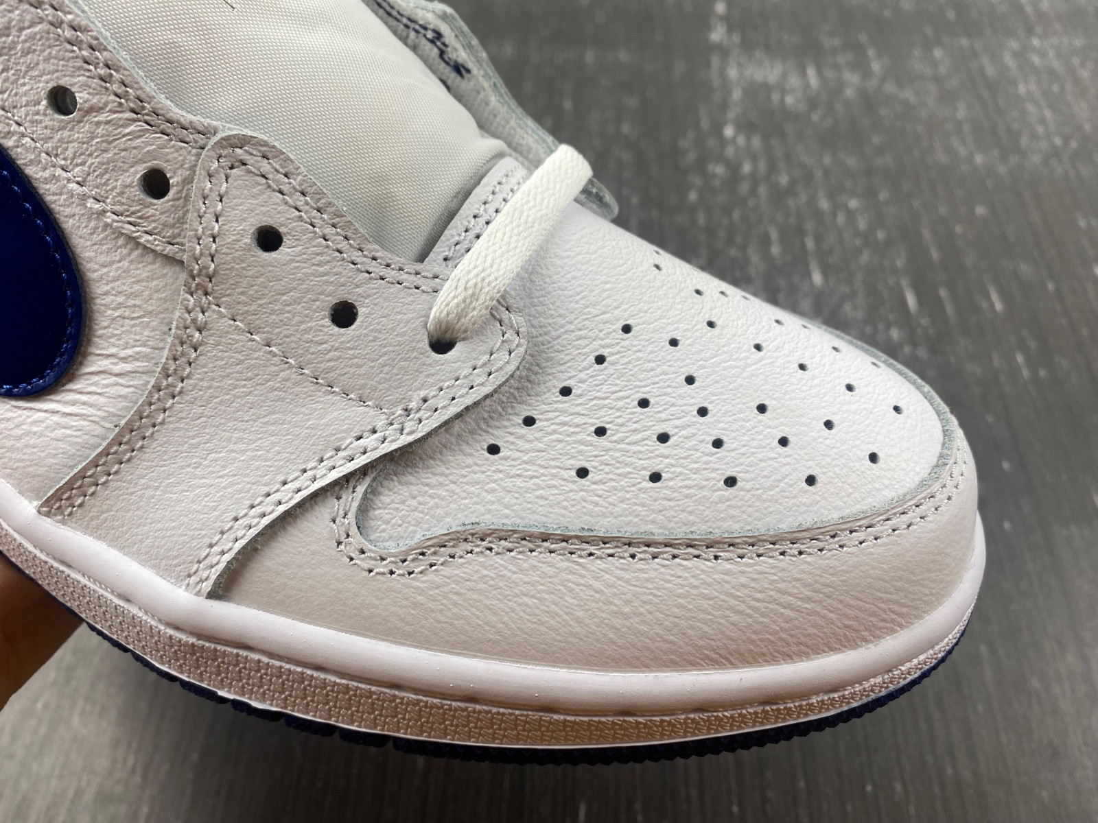 jordan 1 retro low metallic blue - 705329-106