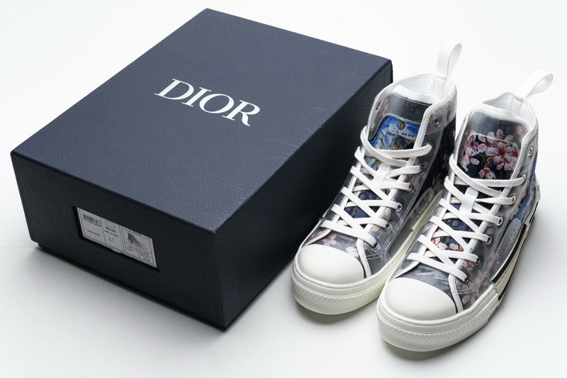 D*or b23 oblique high top sneaker