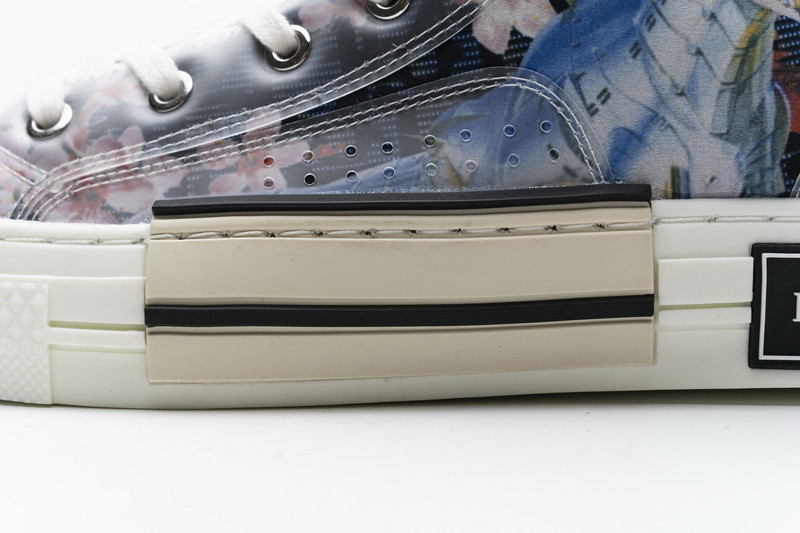 D*or b23 oblique high top sneaker