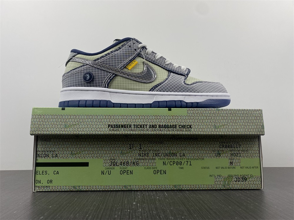 nike union la x dunk low - dj9649 401