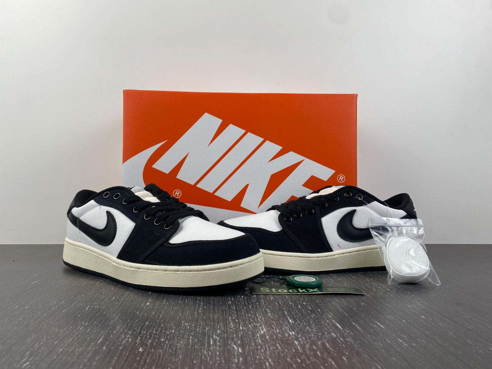 air jordan 1 ko low "black/white" dx4981-100