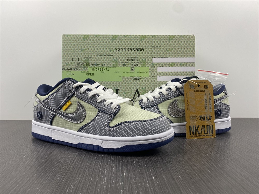 nike union la x dunk low - dj9649 401