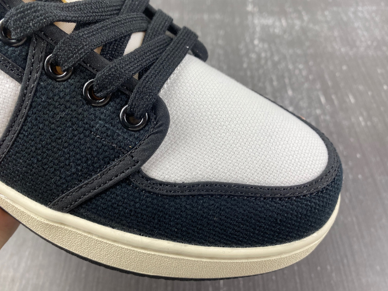 air jordan 1 ko low "black/white" dx4981-100