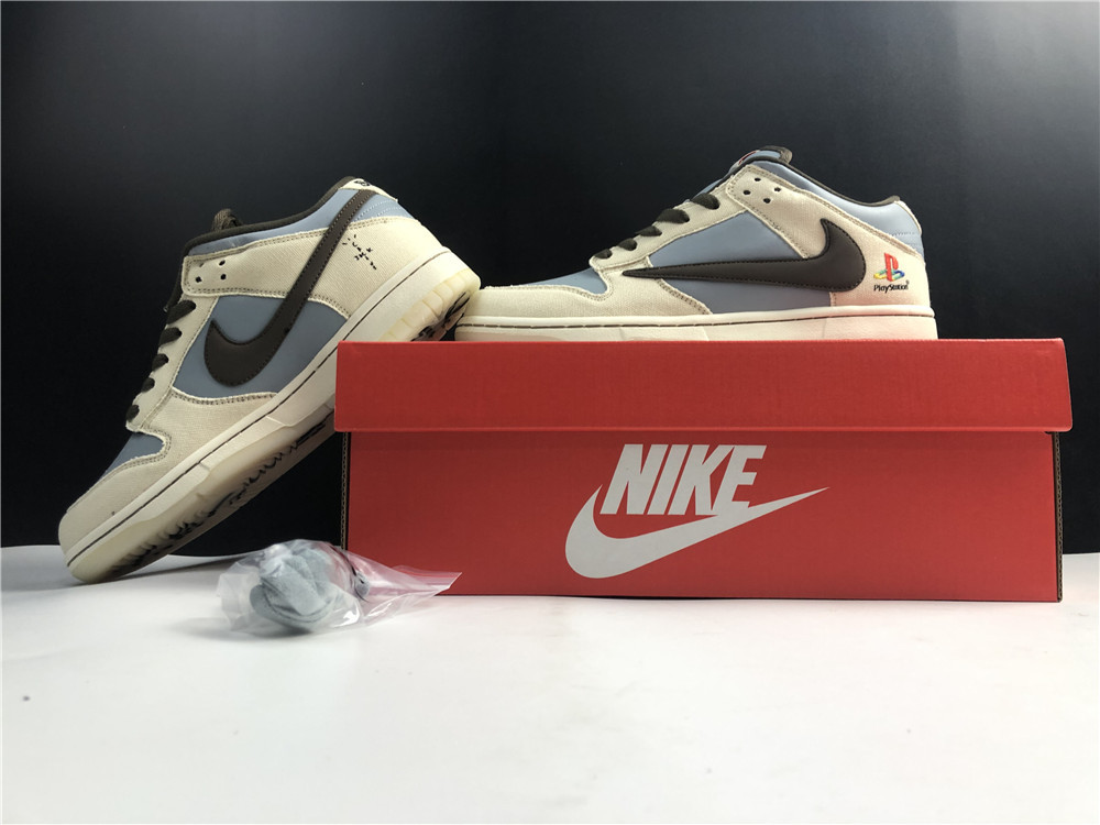nike dunk low travis scott x playstation cu1726-800