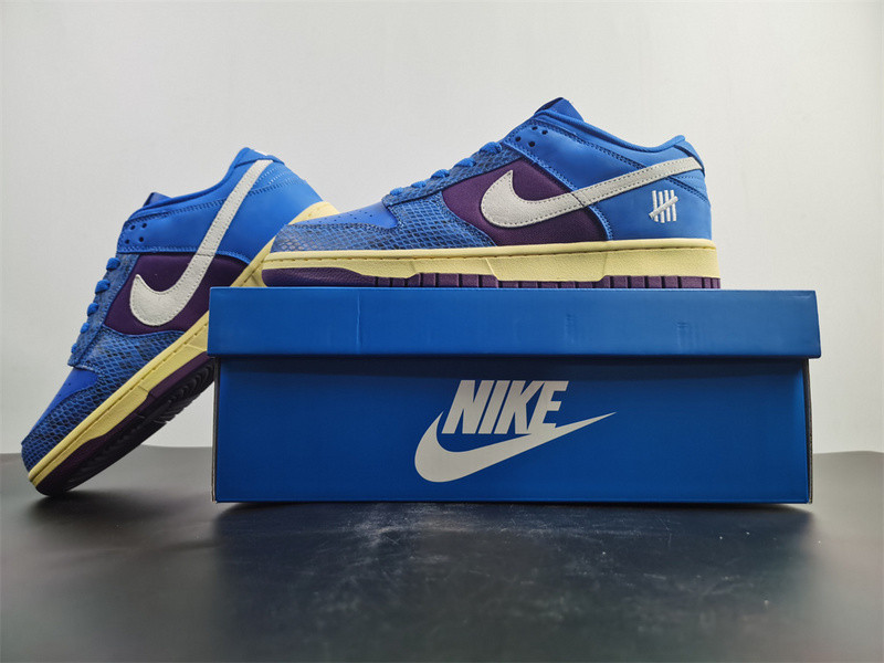 nike dunk low undefeated 5 on it dunk vs. af1 - dh6508-400