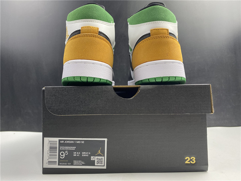 jordan 1 mid oakland - 852542-101