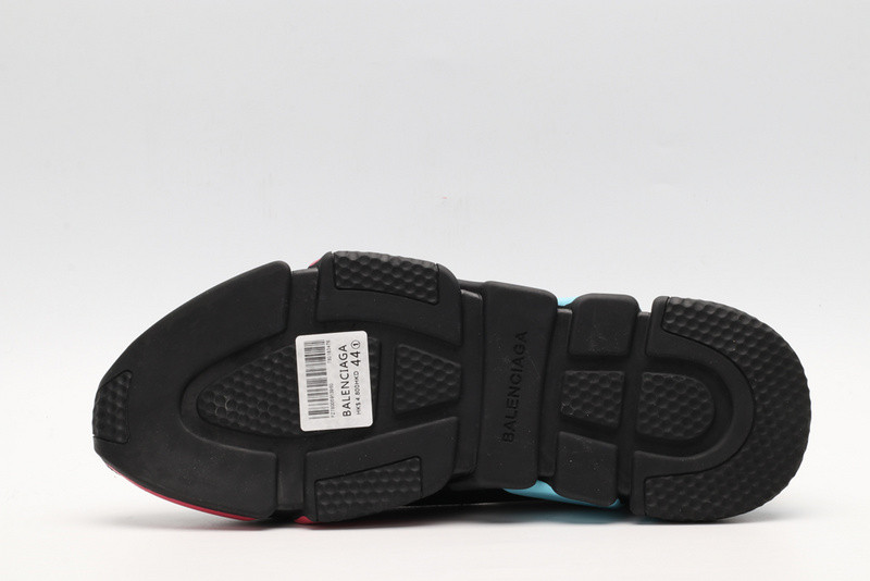 Ba*len*cia*ga speed trainer sneakers black