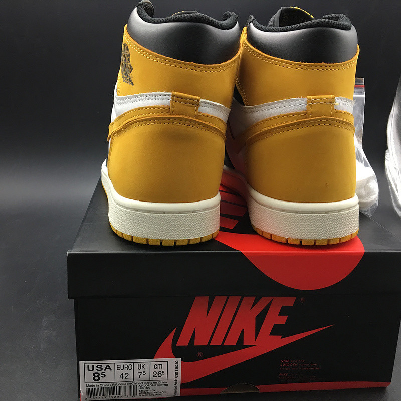 jordan 1 retro high yellow ochre 555088-109