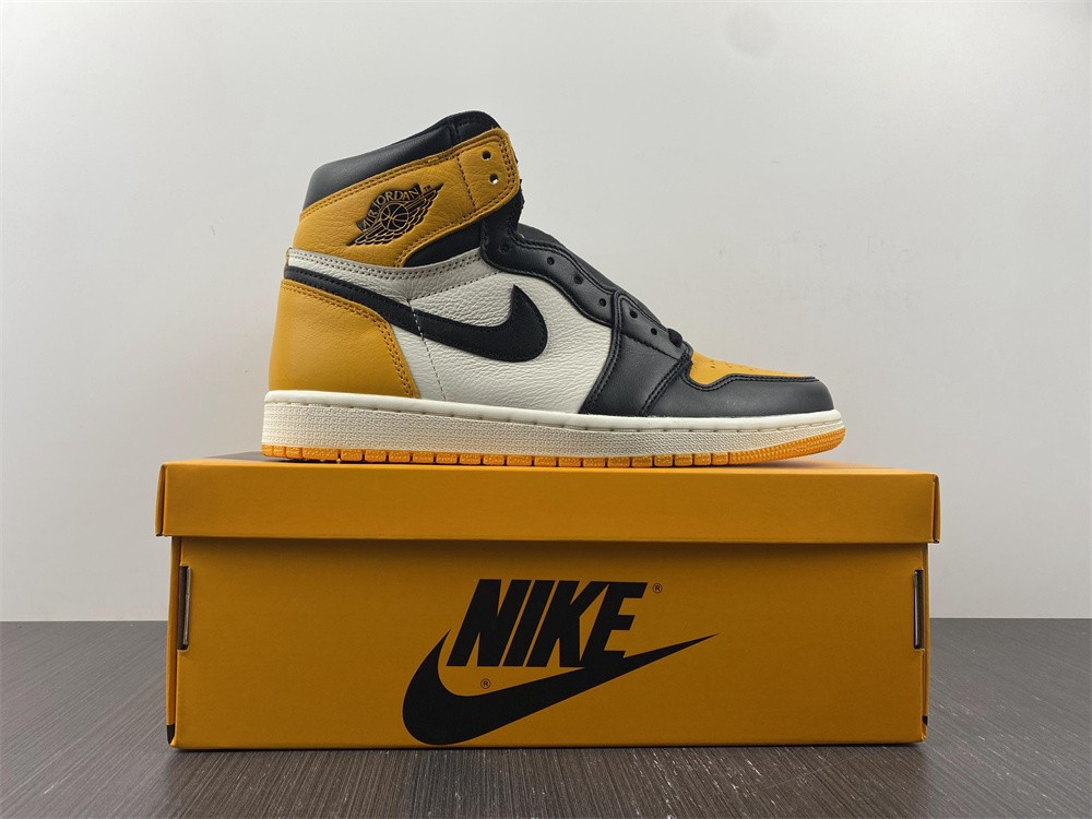 air jordan 1 high og "yellow toe" 555088-711