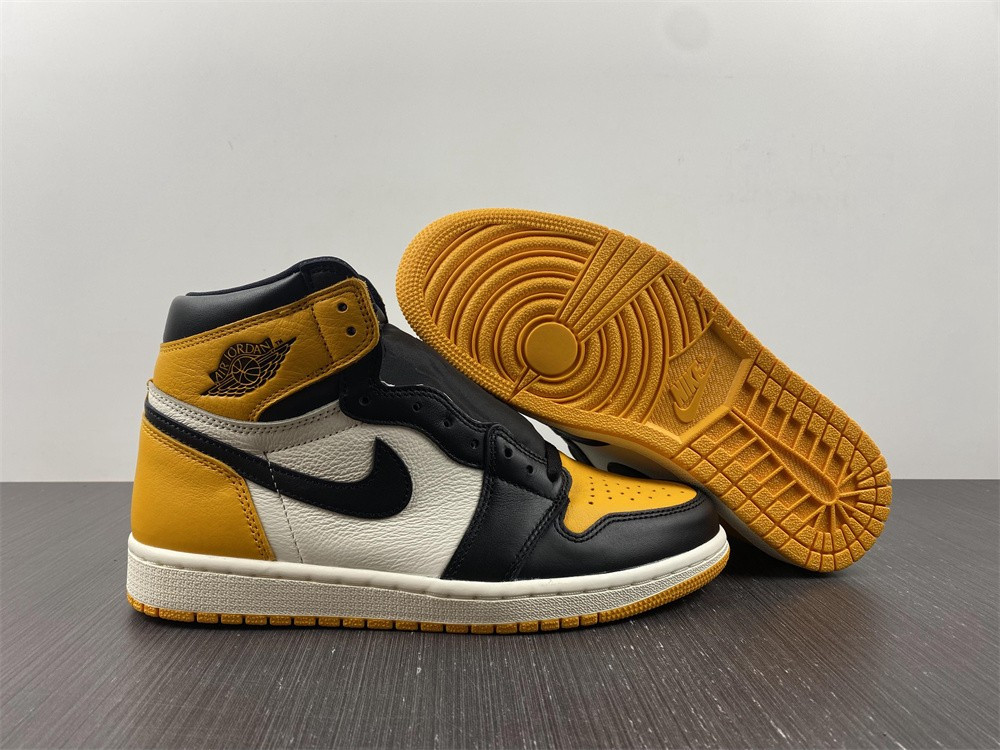 air jordan 1 high og "yellow toe" 555088-711