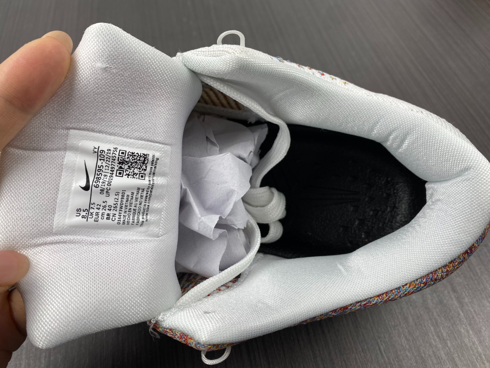 nike kobe 9 elite preM1vm low htm milan white multi 698595-109