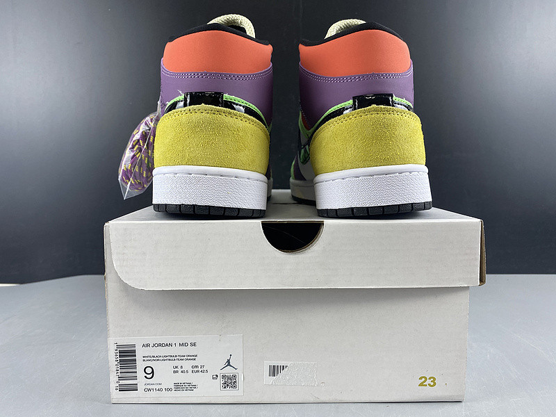 jordan 1 mid se multi-color (w) - cw1140-100