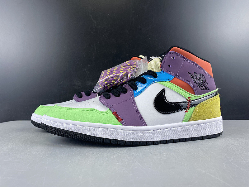 jordan 1 mid se multi-color (w) - cw1140-100