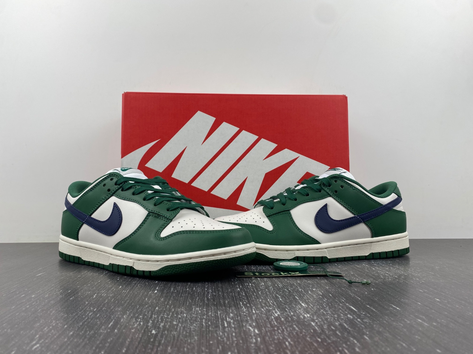nike dunk low "gorge green/navy" dd1503-300