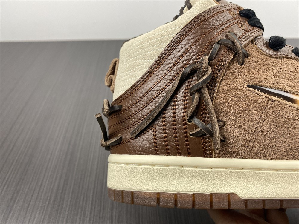 nike dunk high bodega legend fauna brown - cz8125-200