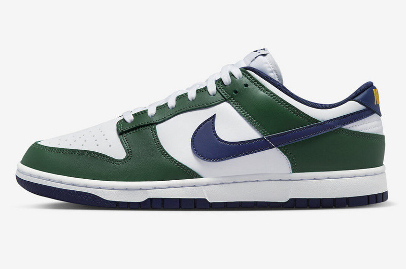 nike dunk low fir midnight navy fv6911-300