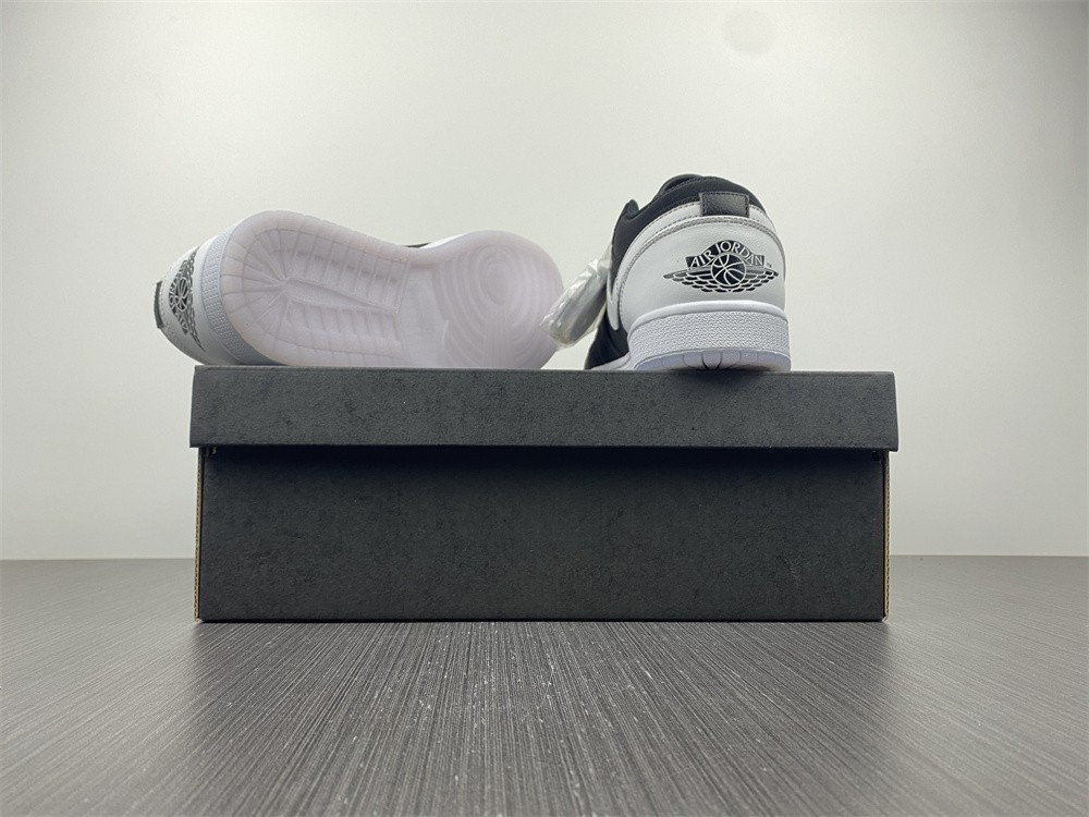 air jordan 1 low black white dh6931-001