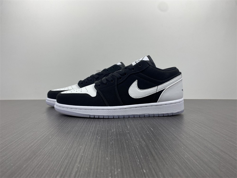 air jordan 1 low black white dh6931-001