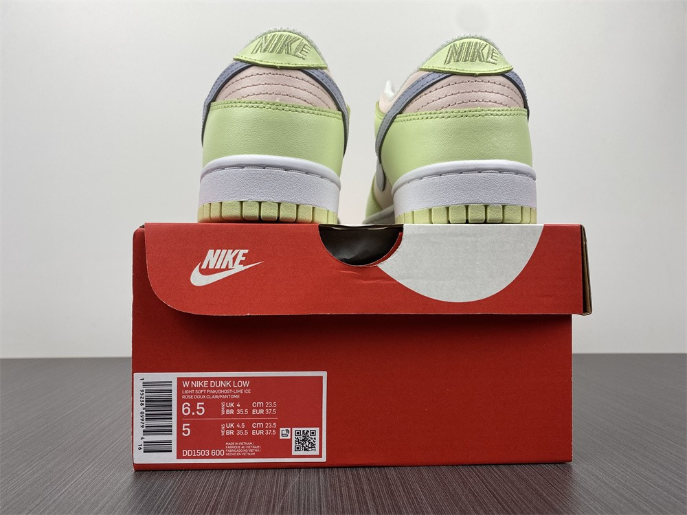nike dunk low lime ice (w) - dd1503-600