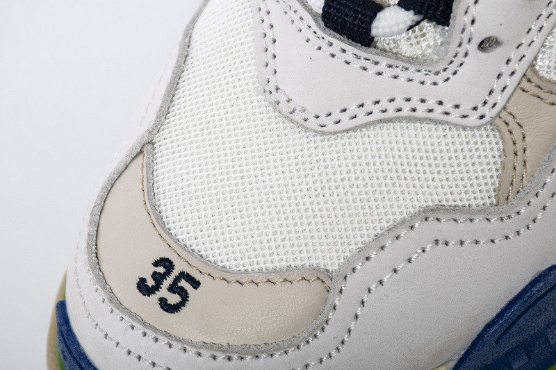 Ba*len*cia*ga triple s trainers white navy