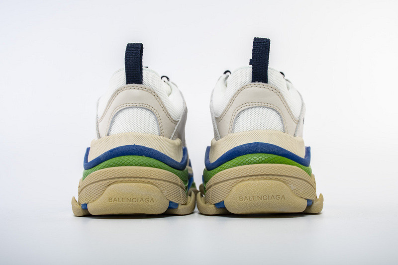 Ba*len*cia*ga triple s trainers white navy