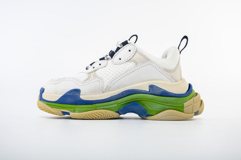 Ba*len*cia*ga triple s trainers white navy