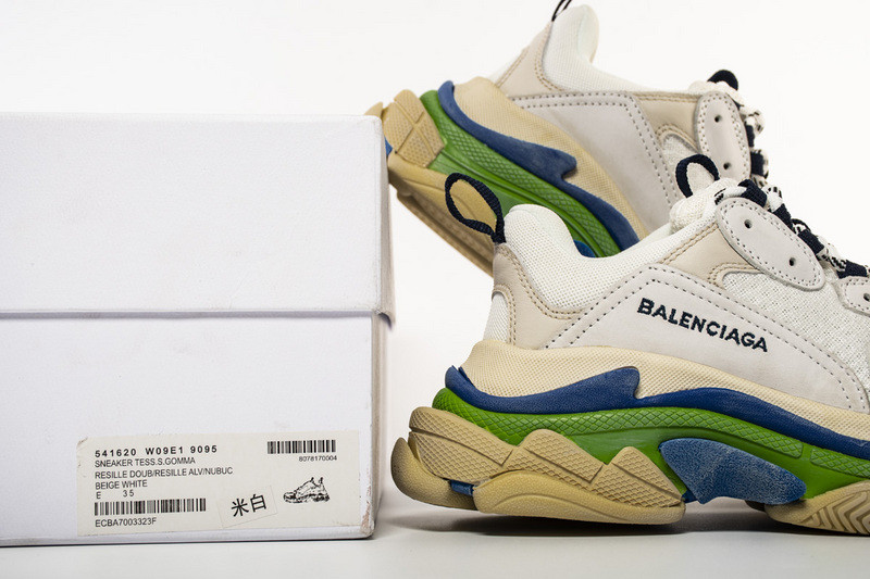 Ba*len*cia*ga triple s trainers white navy