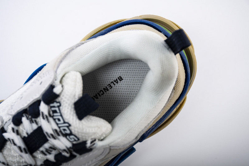 Ba*len*cia*ga triple s trainers white navy