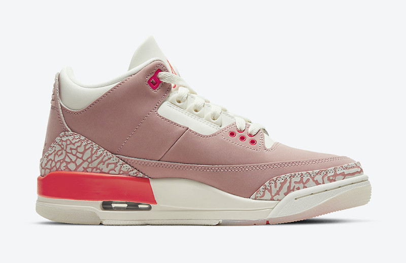 jordan 3 retro rust pink (w) - ck9246-600