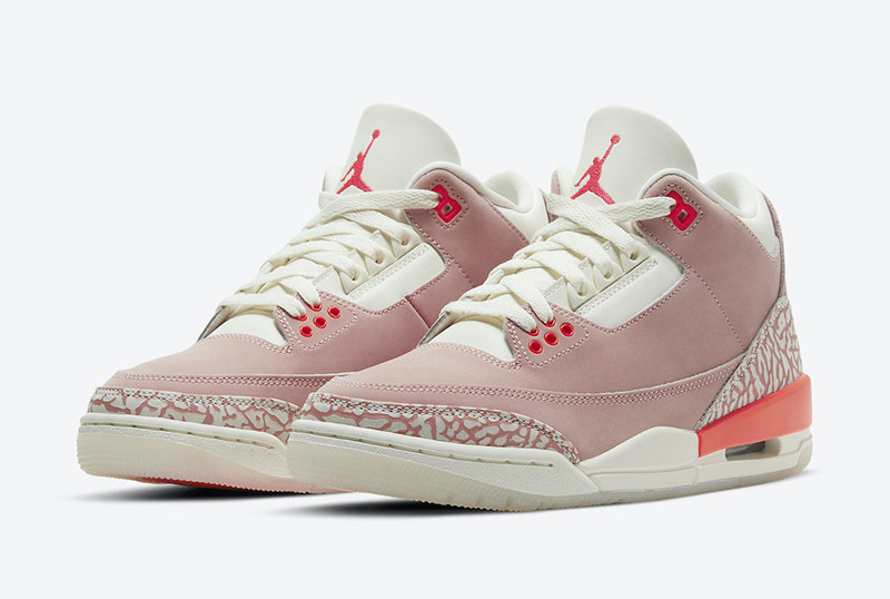 jordan 3 retro rust pink (w) - ck9246-600