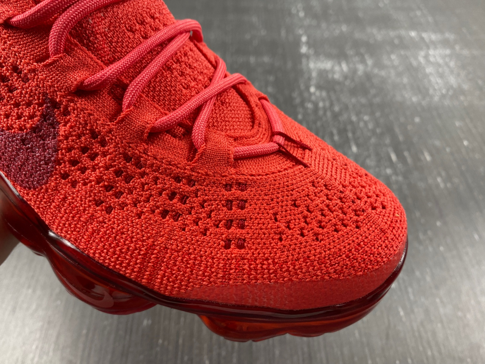 nike air vapormax 2023 flyknit triple red men