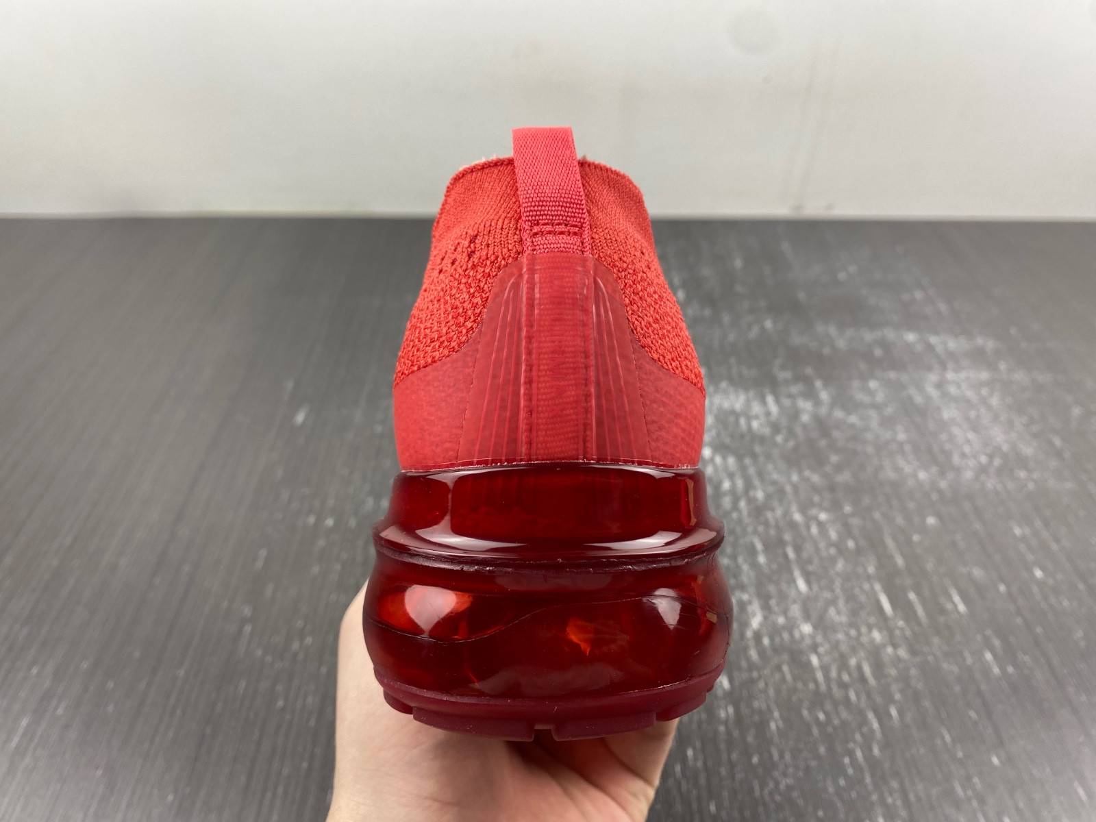 nike air vapormax 2023 flyknit triple red men